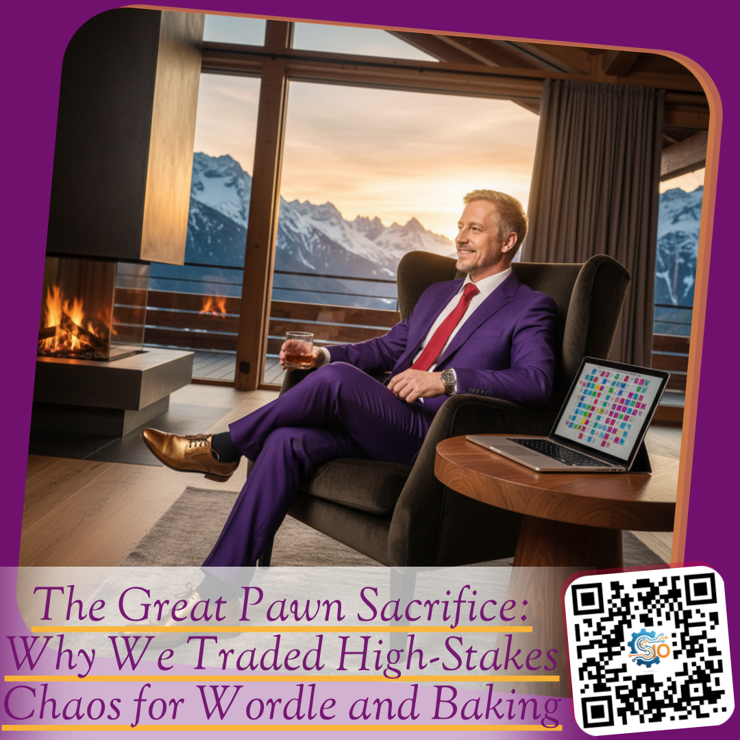 The Great Pawn Sacrifice: Why We Traded High-Stakes Chaos for Wordle and Baking