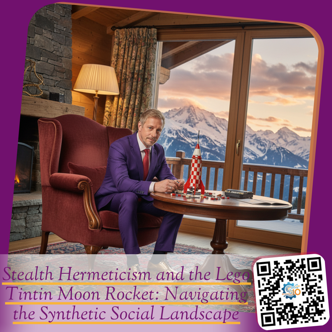 Stealth Hermeticism and the Lego Tintin Moon Rocket: Navigating the Synthetic Social Landscape