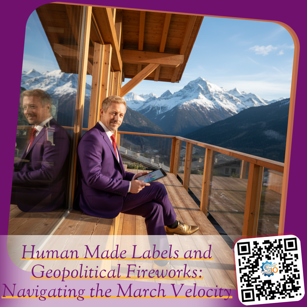 Human Made Labels and Geopolitical Fireworks: Navigating the March Velocity