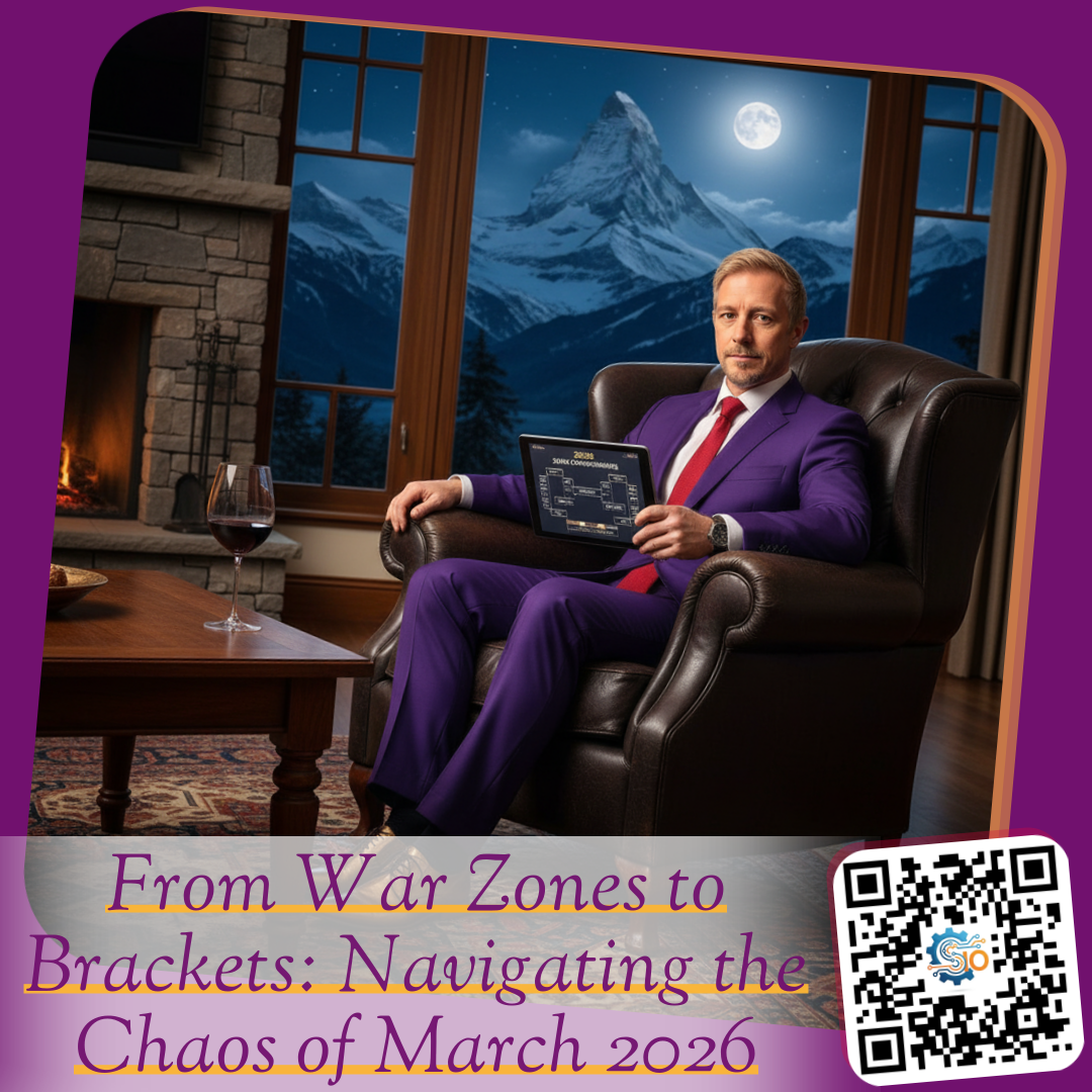 From War Zones to Brackets: Navigating the Chaos of March 2026