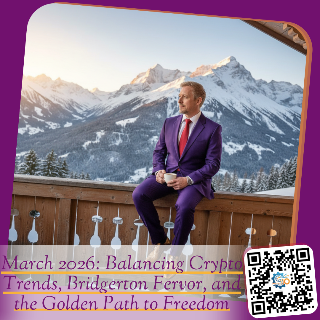 March 2026: Balancing Crypto Trends, Bridgerton Fervor, and the Golden Path to Freedom