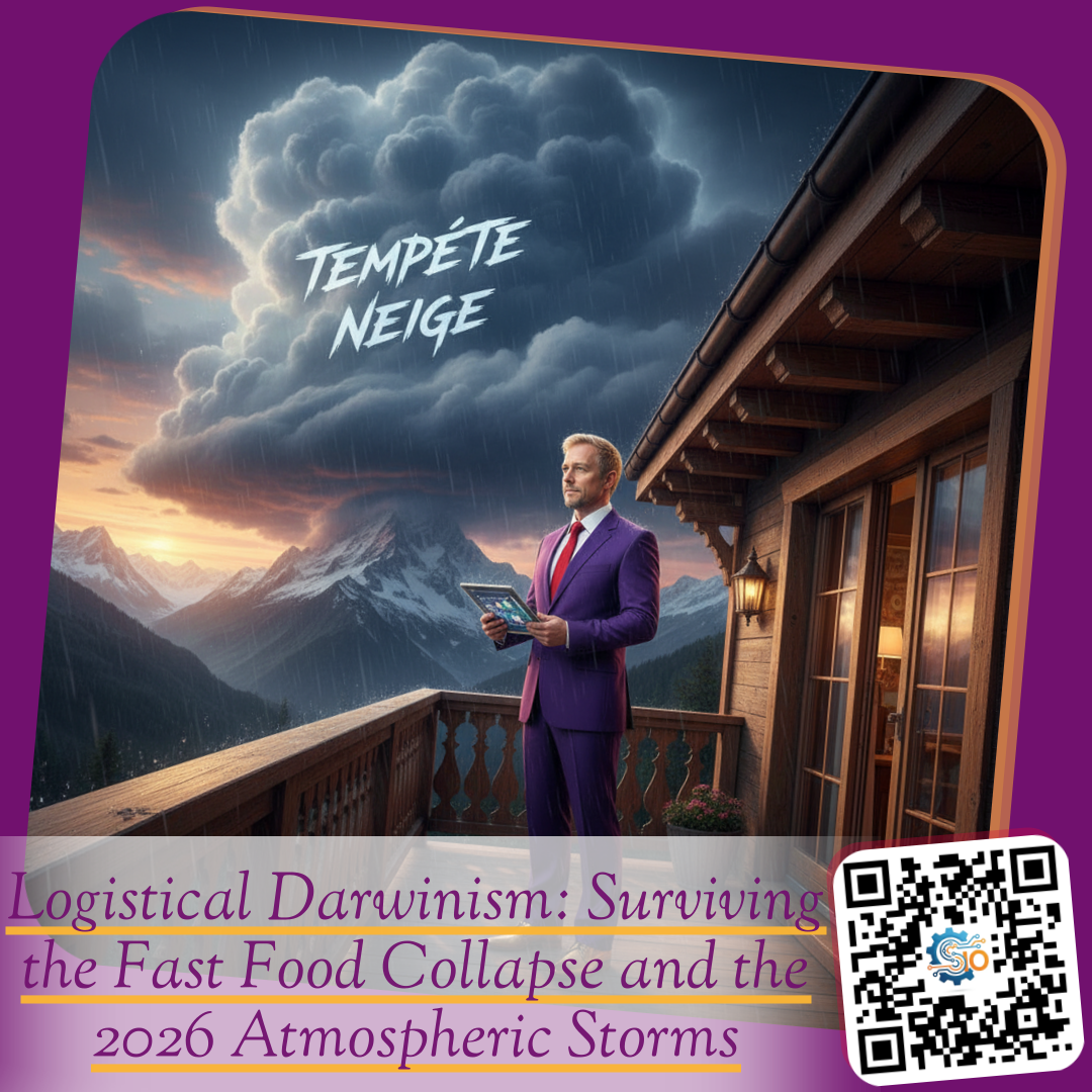 Logistical Darwinism: Surviving the Fast Food Collapse and the 2026 Atmospheric Storms