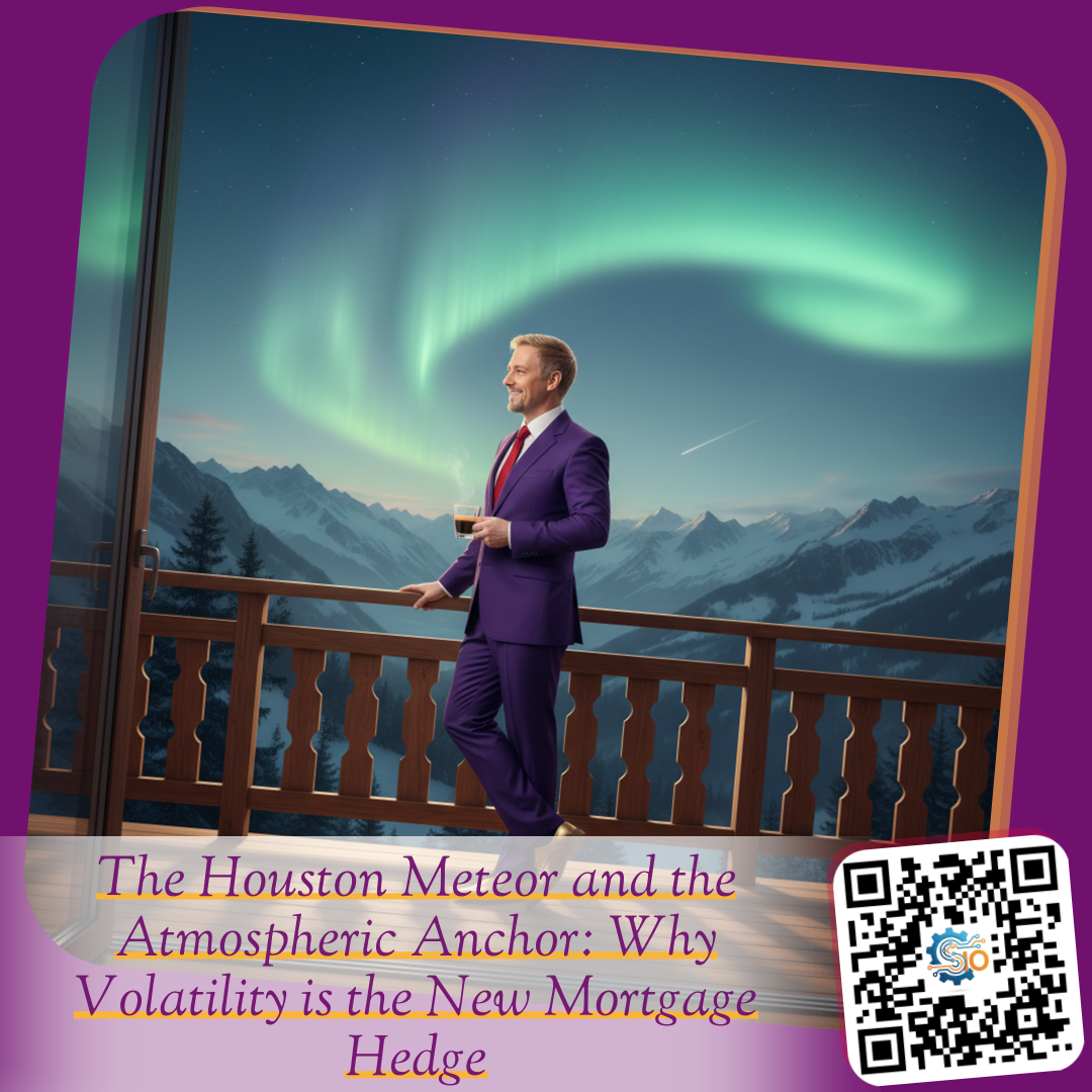 The Houston Meteor and the Atmospheric Anchor: Why Volatility is the New Mortgage Hedge