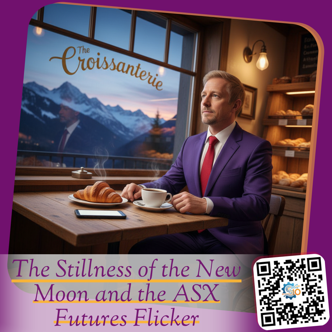 The Stillness of the New Moon and the ASX Futures Flicker