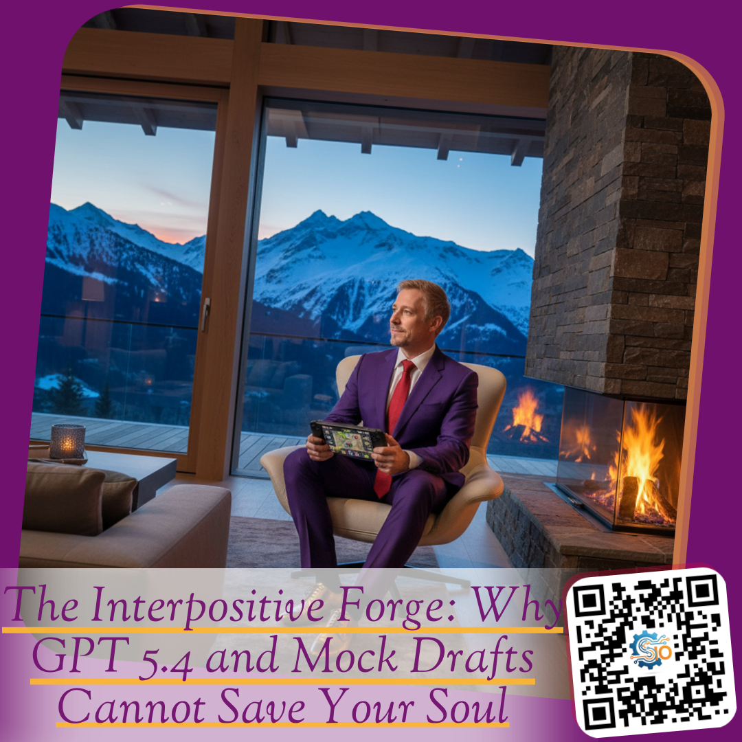 The Interpositive Forge: Why GPT 5.4 and Mock Drafts Cannot Save Your Soul