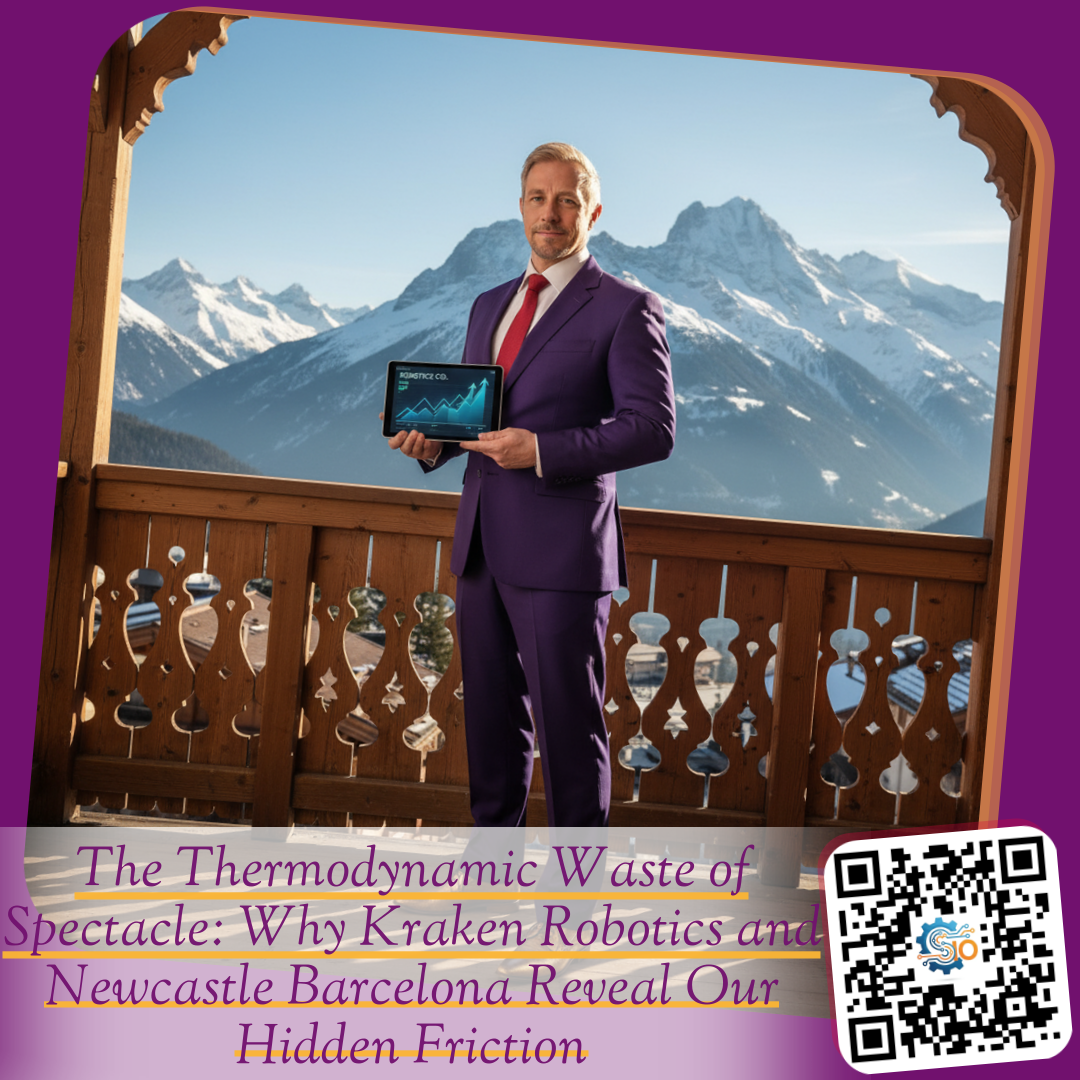 The Thermodynamic Waste of Spectacle: Why Kraken Robotics and Newcastle Barcelona Reveal Our Hidden Friction