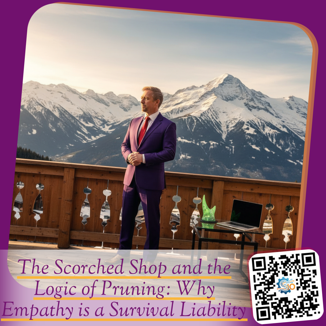 The Scorched Shop and the Logic of Pruning: Why Empathy is a Survival Liability