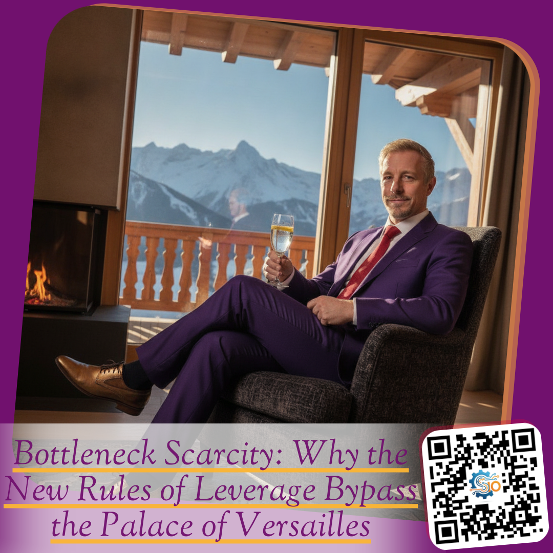 Bottleneck Scarcity: Why the New Rules of Leverage Bypass the Palace of Versailles