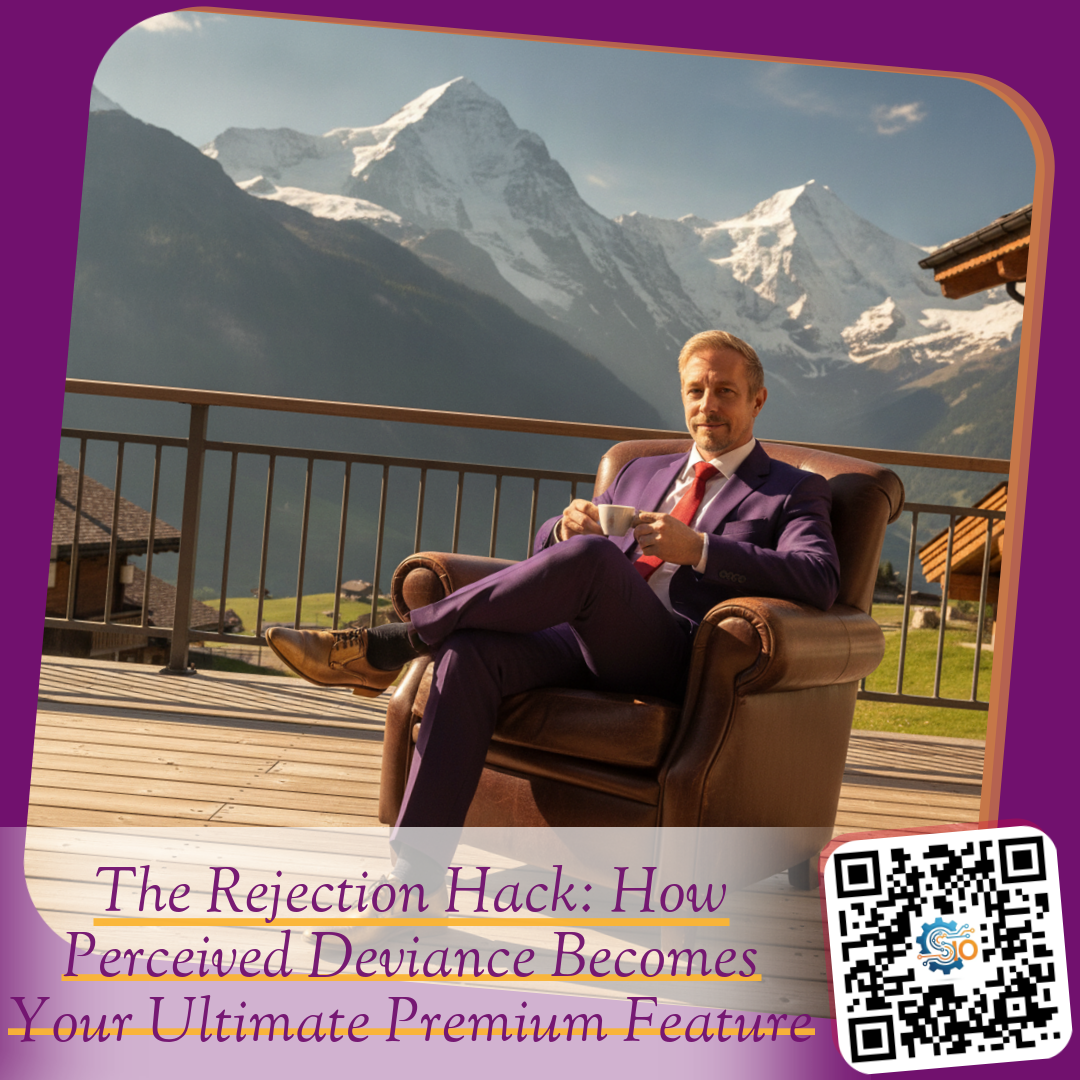 The Rejection Hack: How Perceived Deviance Becomes Your Ultimate Premium Feature