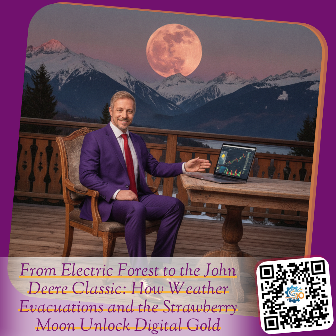 From Electric Forest to the John Deere Classic: How Weather Evacuations and the Strawberry Moon Unlock Digital Gold