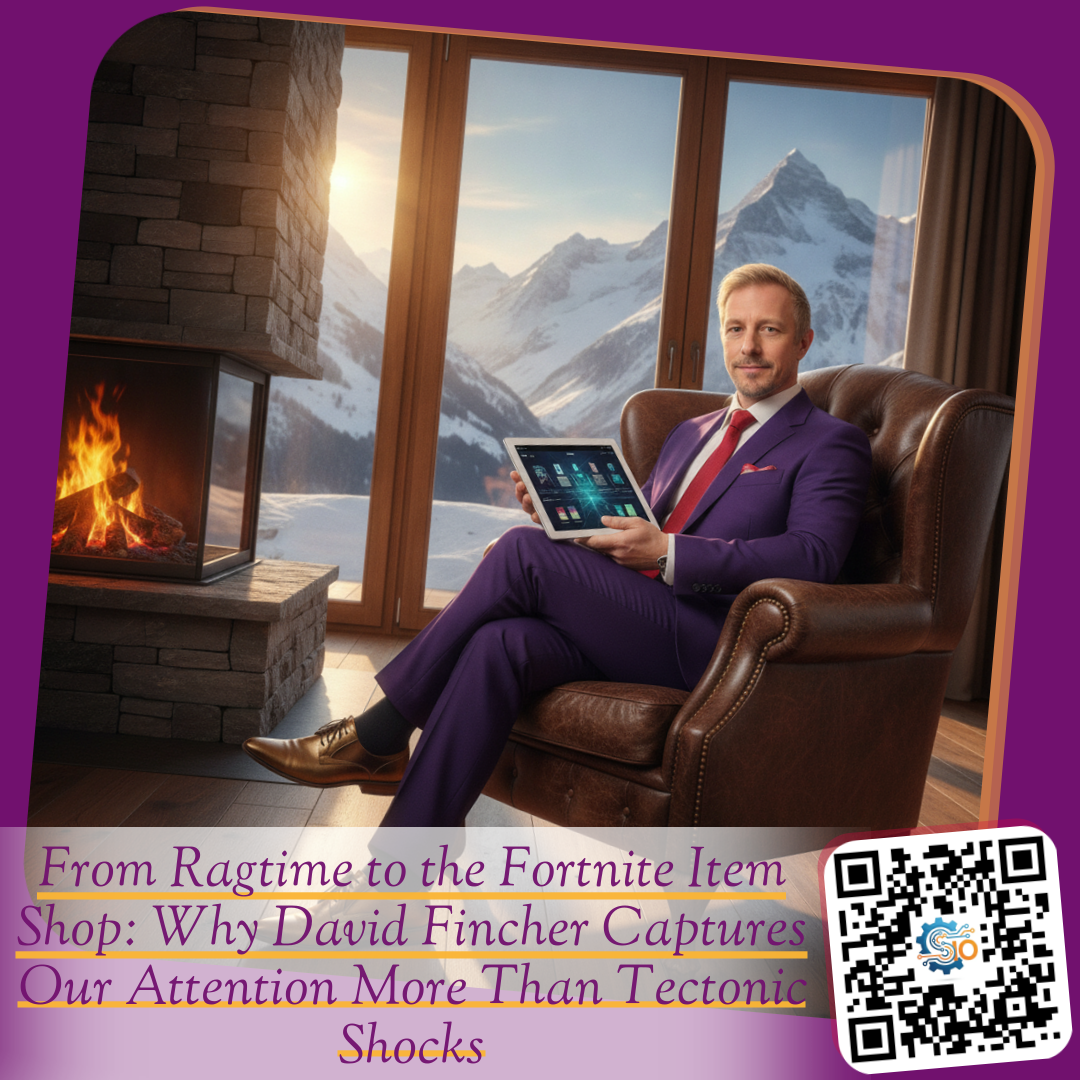 From Ragtime to the Fortnite Item Shop: Why David Fincher Captures Our Attention More Than Tectonic Shocks