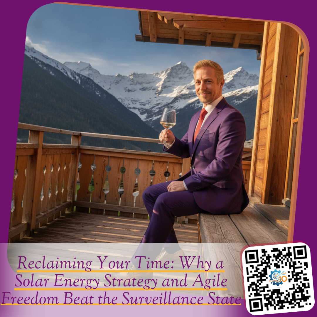 Reclaiming Your Time: Why a Solar Energy Strategy and Agile Freedom Beat the Surveillance State
