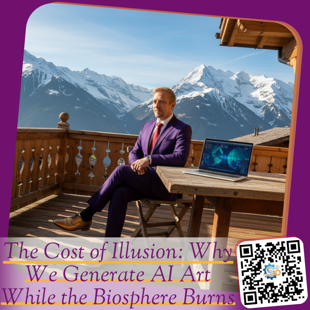 The Cost of Illusion: Why We Generate AI Art While the Biosphere Burns