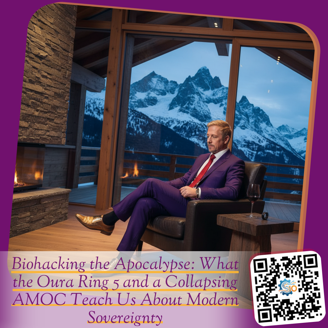 Biohacking the Apocalypse: What the Oura Ring 5 and a Collapsing AMOC Teach Us About Modern Sovereignty