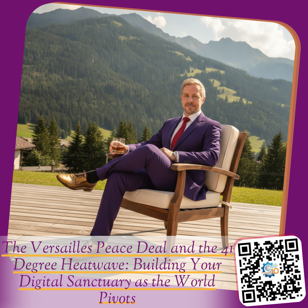 The Versailles Peace Deal and the 41 Degree Heatwave: Building Your Digital Sanctuary as the World Pivots