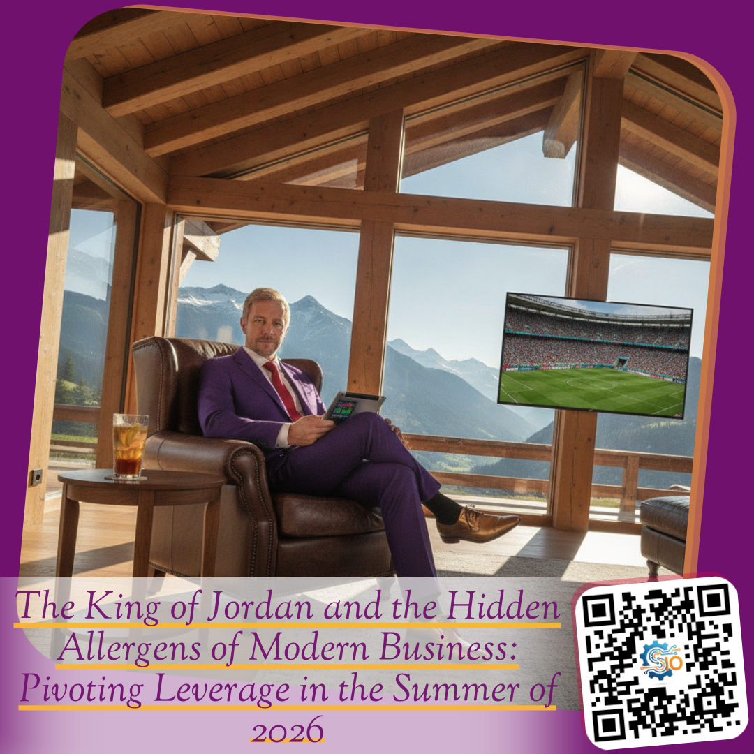 The King of Jordan and the Hidden Allergens of Modern Business: Pivoting Leverage in the Summer of 2026