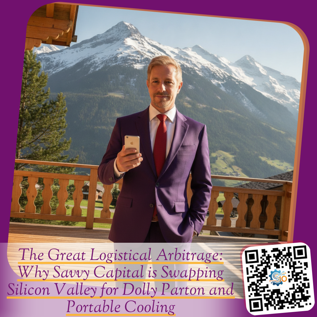 The Great Logistical Arbitrage: Why Savvy Capital is Swapping Silicon Valley for Dolly Parton and Portable Cooling