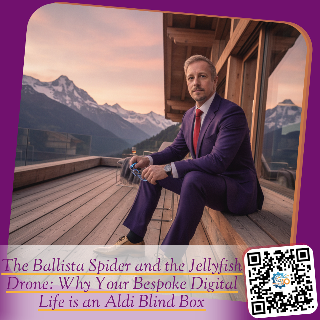 The Ballista Spider and the Jellyfish Drone: Why Your Bespoke Digital Life is an Aldi Blind Box