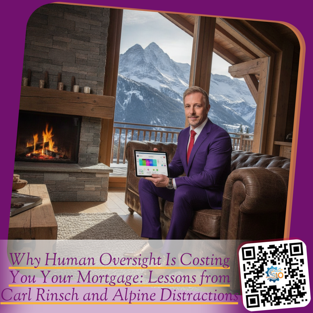 Why Human Oversight Is Costing You Your Mortgage: Lessons from Carl Rinsch and Alpine Distractions