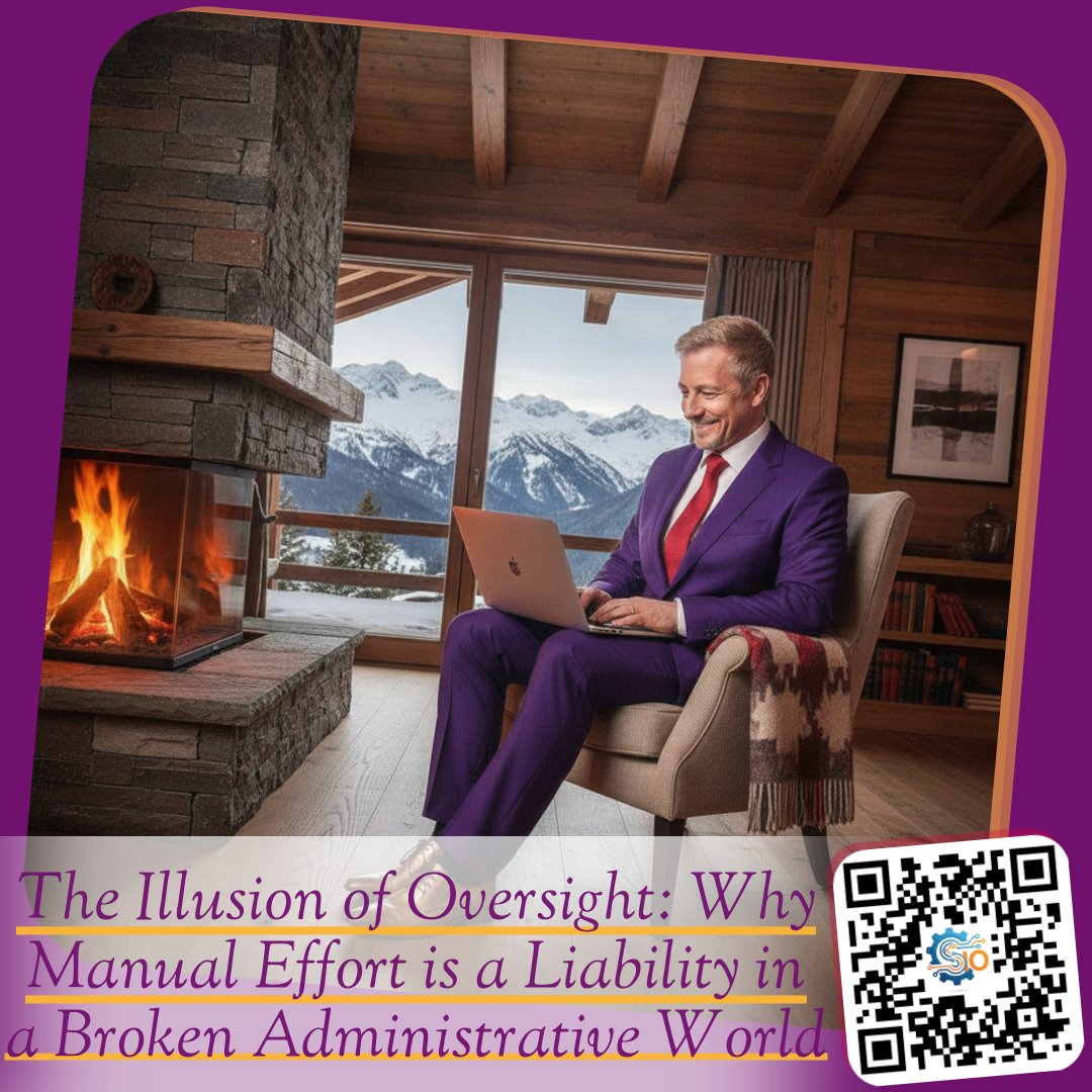 The Illusion of Oversight: Why Manual Effort is a Liability in a Broken Administrative World