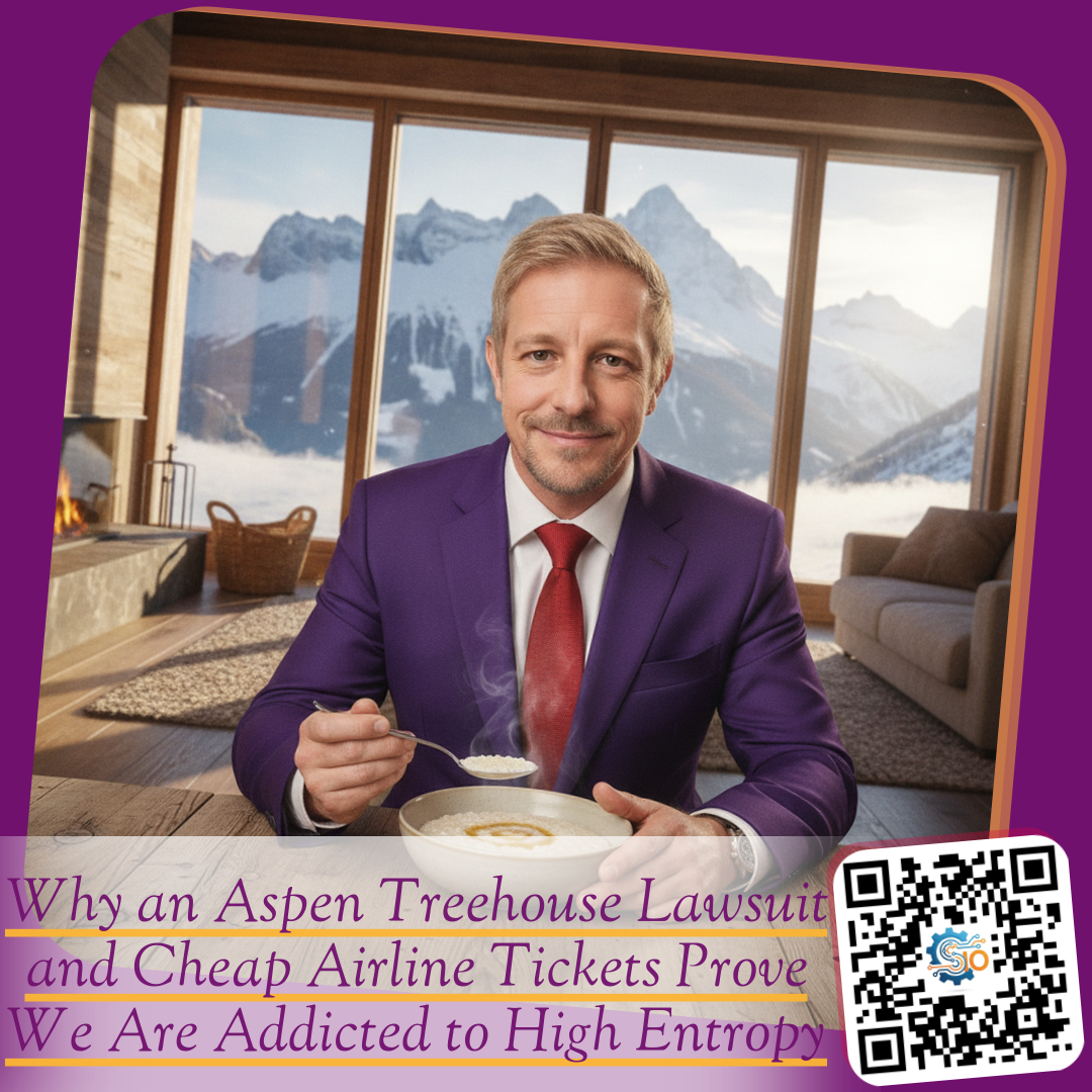 Why an Aspen Treehouse Lawsuit and Cheap Airline Tickets Prove We Are Addicted to High Entropy