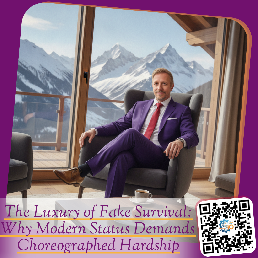 The Luxury of Fake Survival: Why Modern Status Demands Choreographed Hardship