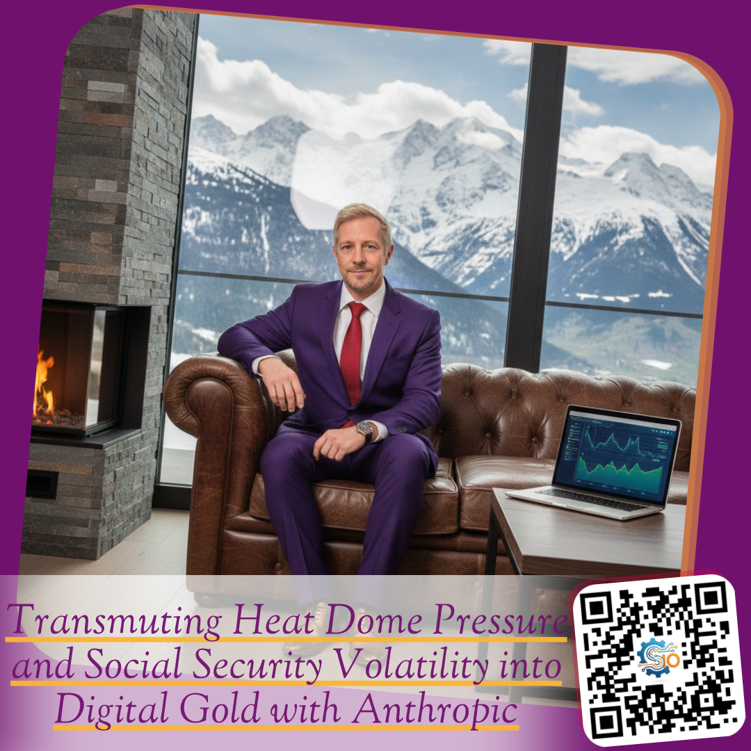 Transmuting Heat Dome Pressure and Social Security Volatility into Digital Gold with Anthropic