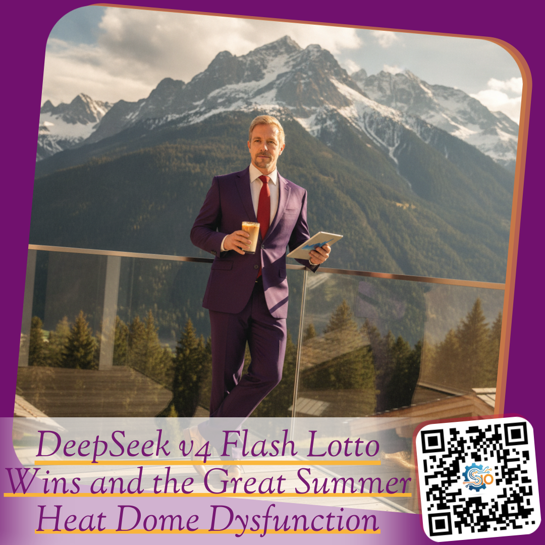 DeepSeek v4 Flash Lotto Wins and the Great Summer Heat Dome Dysfunction