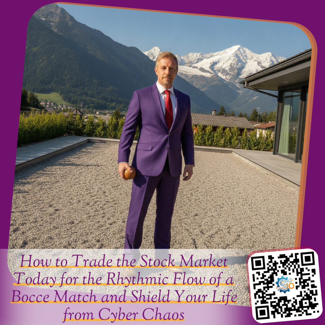 How to Trade the Stock Market Today for the Rhythmic Flow of a Bocce Match and Shield Your Life from Cyber Chaos