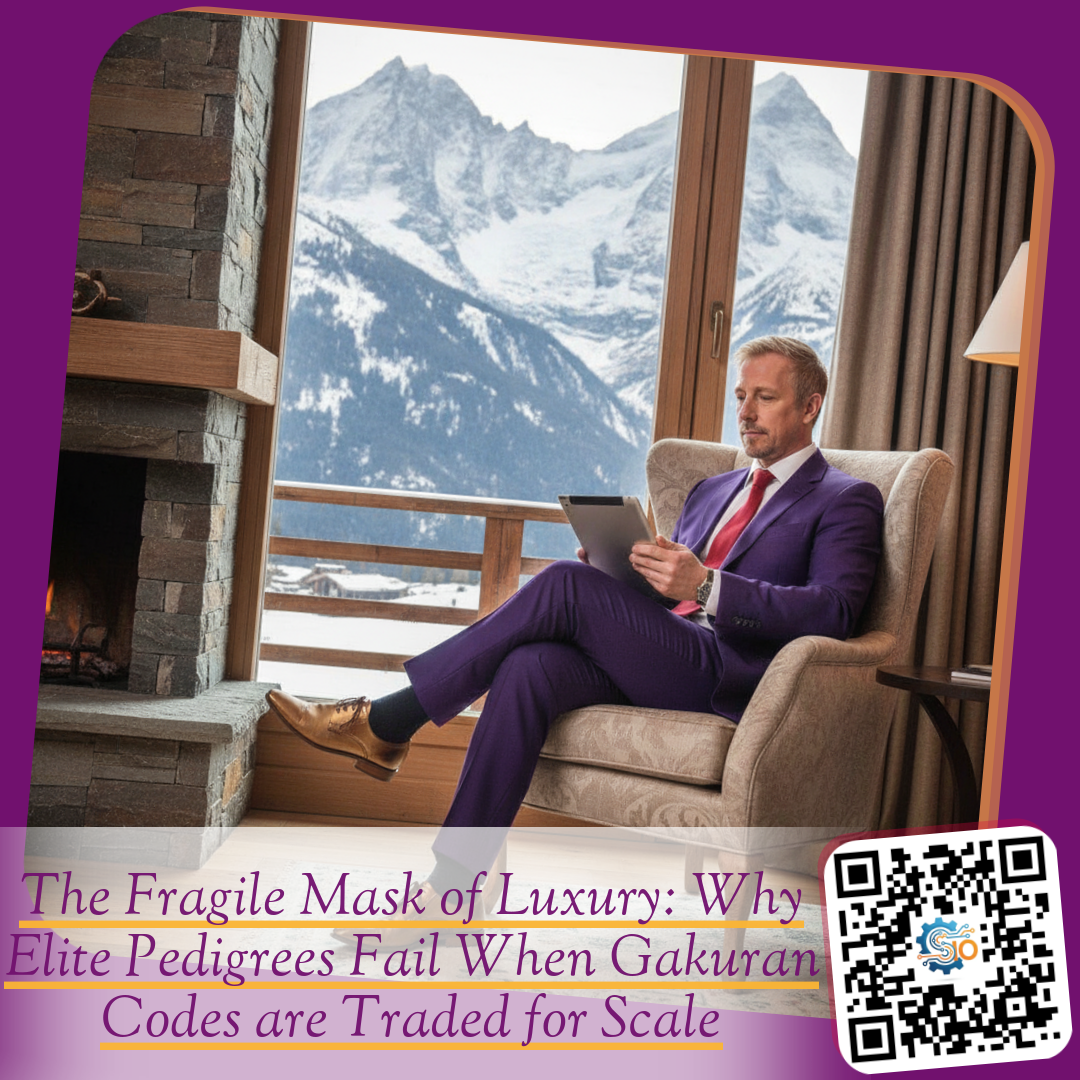 The Fragile Mask of Luxury: Why Elite Pedigrees Fail When Gakuran Codes are Traded for Scale