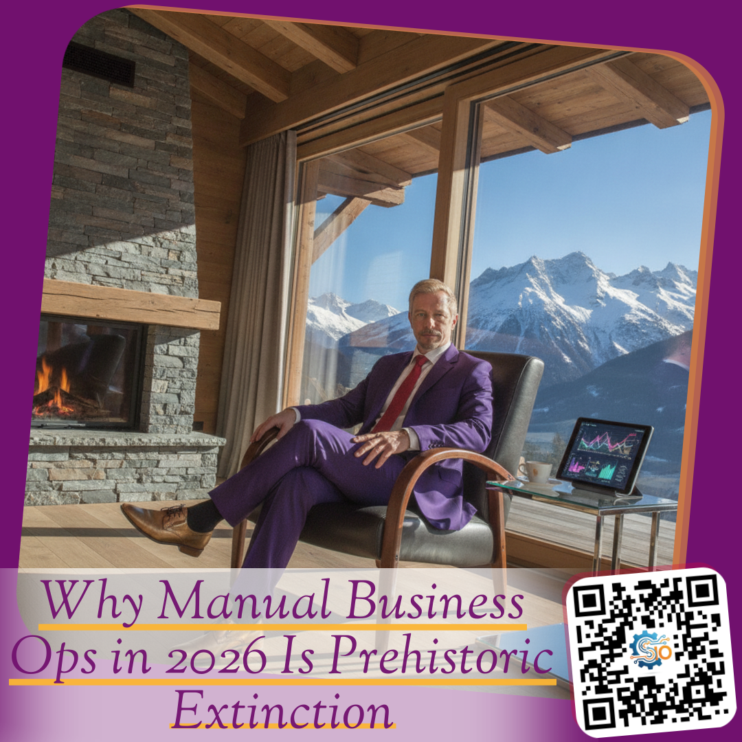 Why Manual Business Ops in 2026 Is Prehistoric Extinction