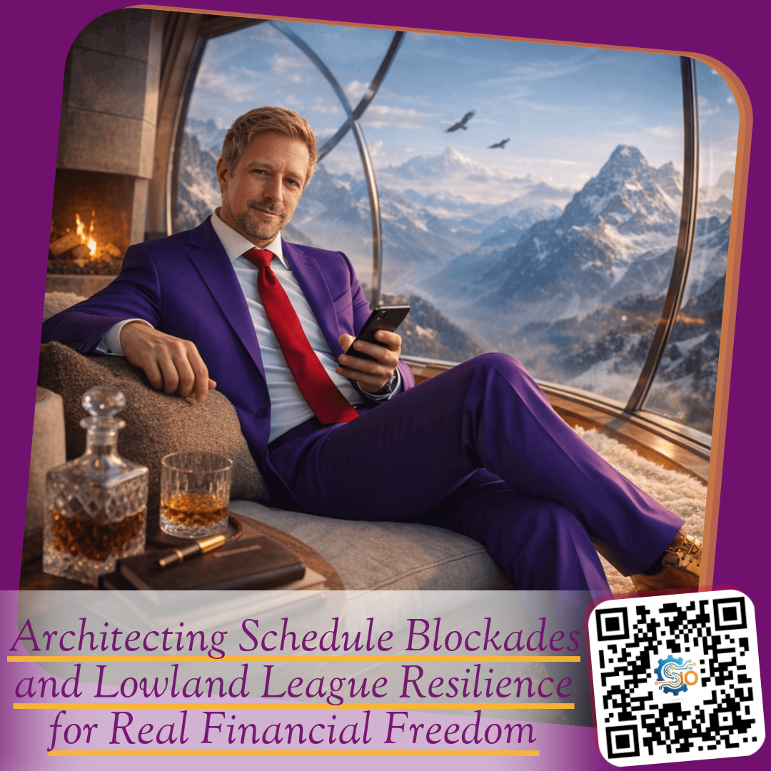 Architecting Schedule Blockades and Lowland League Resilience for Real Financial Freedom