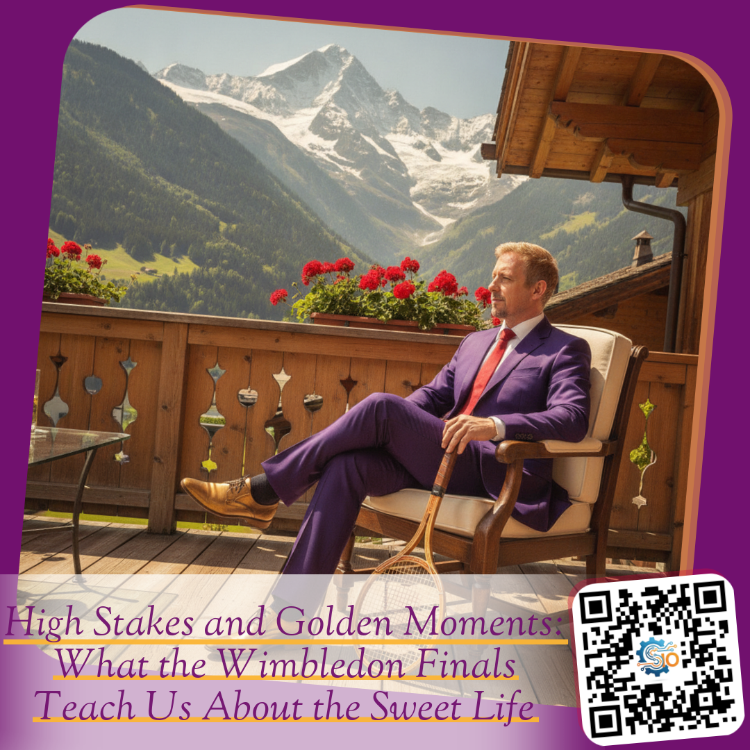 High Stakes and Golden Moments: What the Wimbledon Finals Teach Us About the Sweet Life