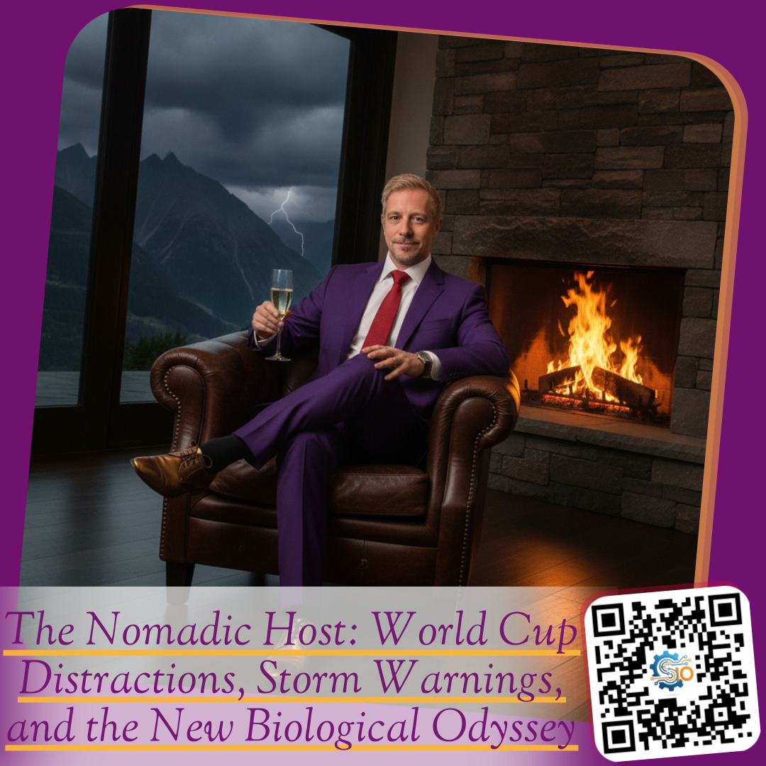 The Nomadic Host: World Cup Distractions, Storm Warnings, and the New Biological Odyssey