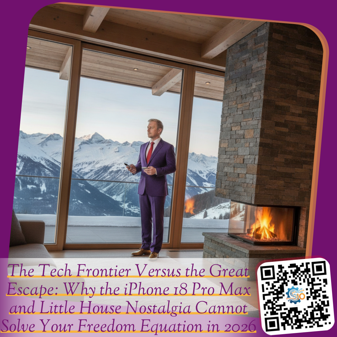 The Tech Frontier Versus the Great Escape: Why the iPhone 18 Pro Max and Little House Nostalgia Cannot Solve Your Freedom Equation in 2026