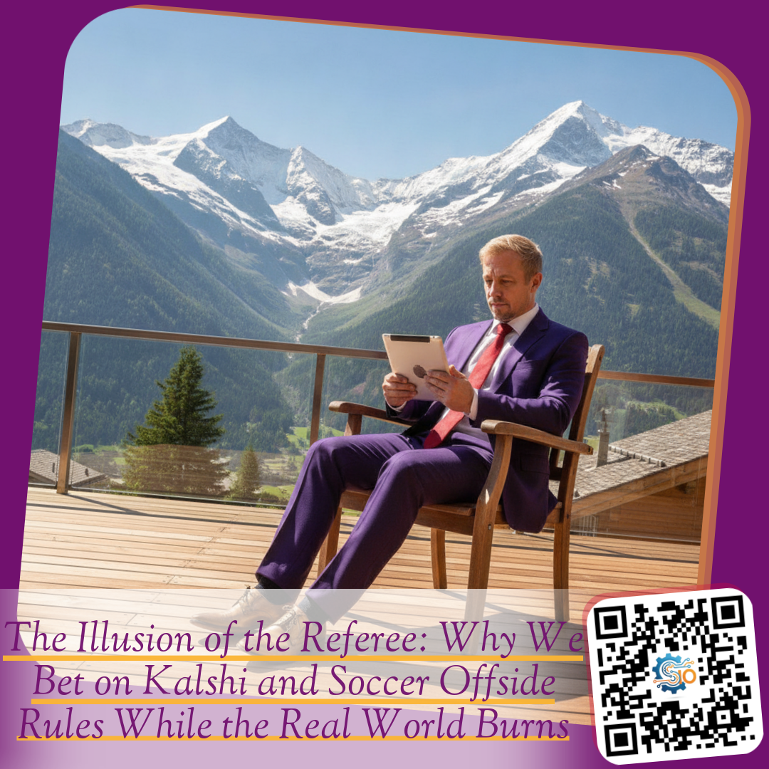 The Illusion of the Referee: Why We Bet on Kalshi and Soccer Offside Rules While the Real World Burns