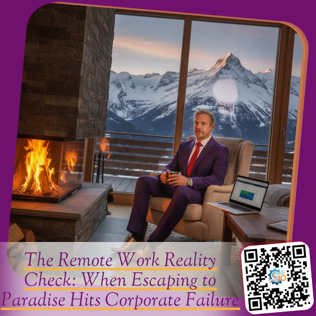 The Remote Work Reality Check: When Escaping to Paradise Hits Corporate Failure