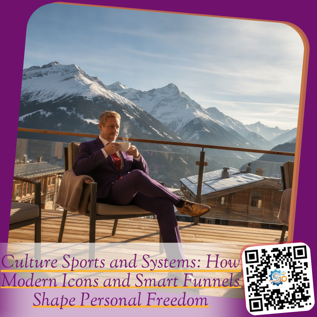 Culture Sports and Systems: How Modern Icons and Smart Funnels Shape Personal Freedom