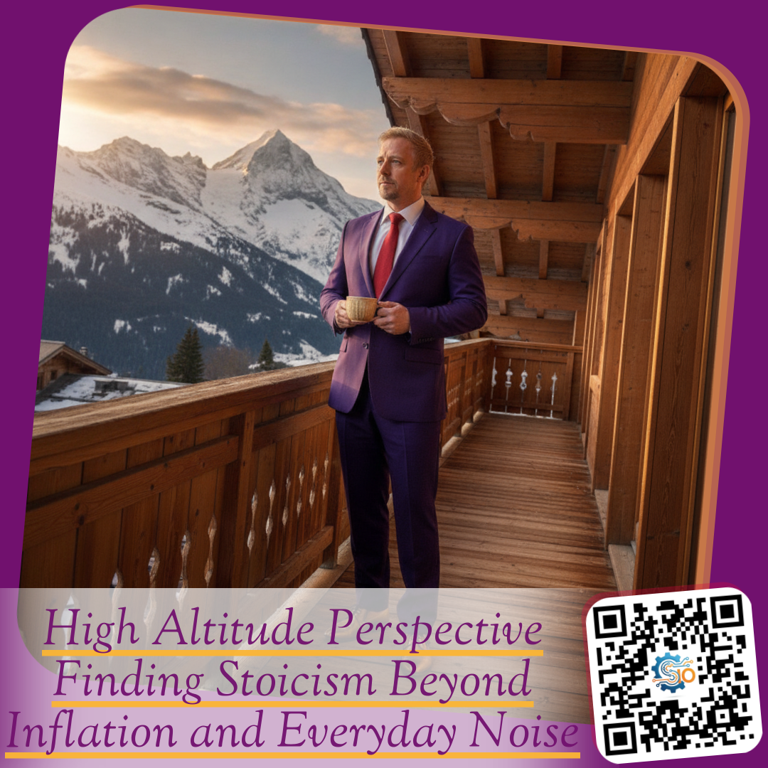 High Altitude Perspective Finding Stoicism Beyond Inflation and Everyday Noise
