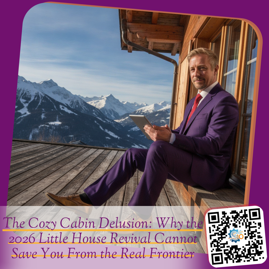 The Cozy Cabin Delusion: Why the 2026 Little House Revival Cannot Save You From the Real Frontier