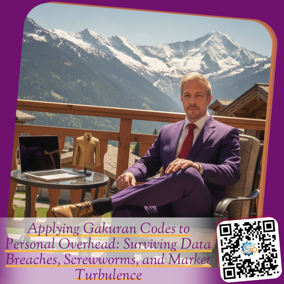 Applying Gakuran Codes to Personal Overhead: Surviving Data Breaches, Screwworms, and Market Turbulence