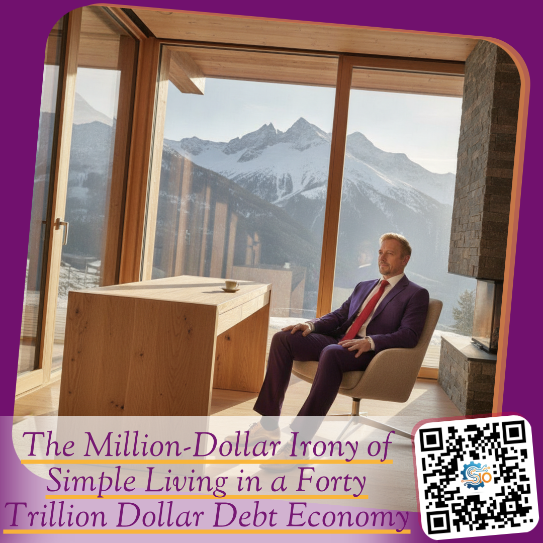The Million-Dollar Irony of Simple Living in a Forty Trillion Dollar Debt Economy