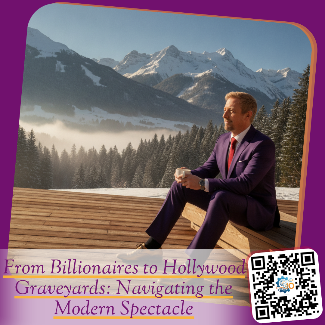 From Billionaires to Hollywood Graveyards: Navigating the Modern Spectacle