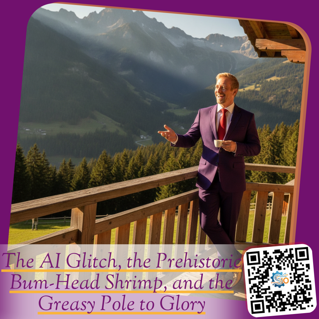 The AI Glitch, the Prehistoric Bum-Head Shrimp, and the Greasy Pole to Glory
