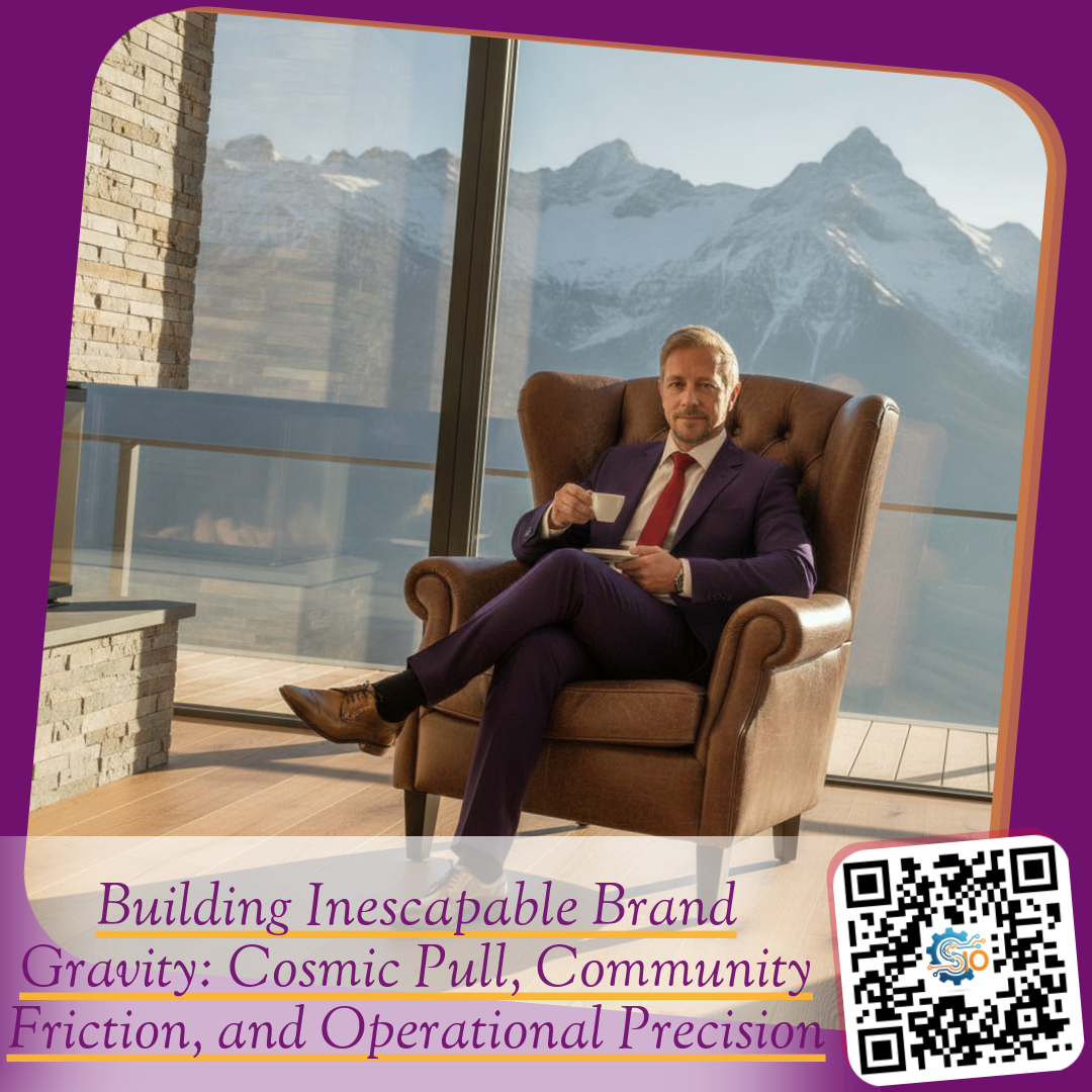 Building Inescapable Brand Gravity: Cosmic Pull, Community Friction, and Operational Precision