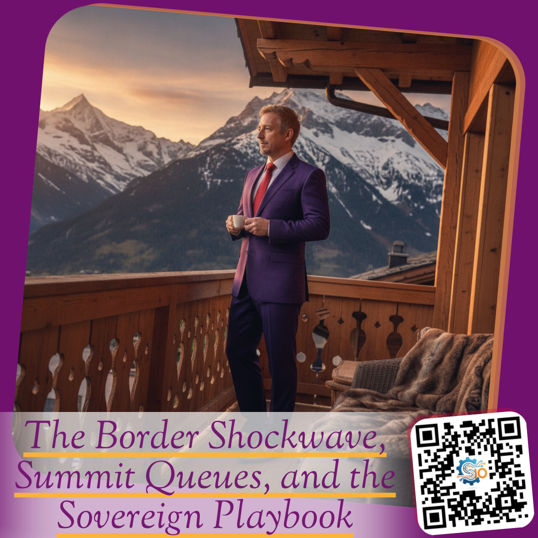 The Border Shockwave, Summit Queues, and the Sovereign Playbook