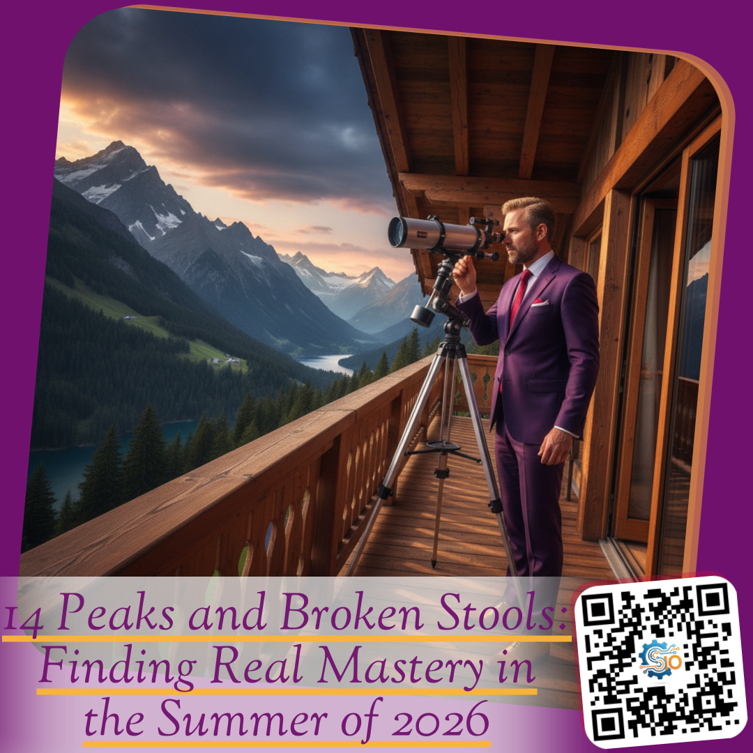 14 Peaks and Broken Stools: Finding Real Mastery in the Summer of 2026