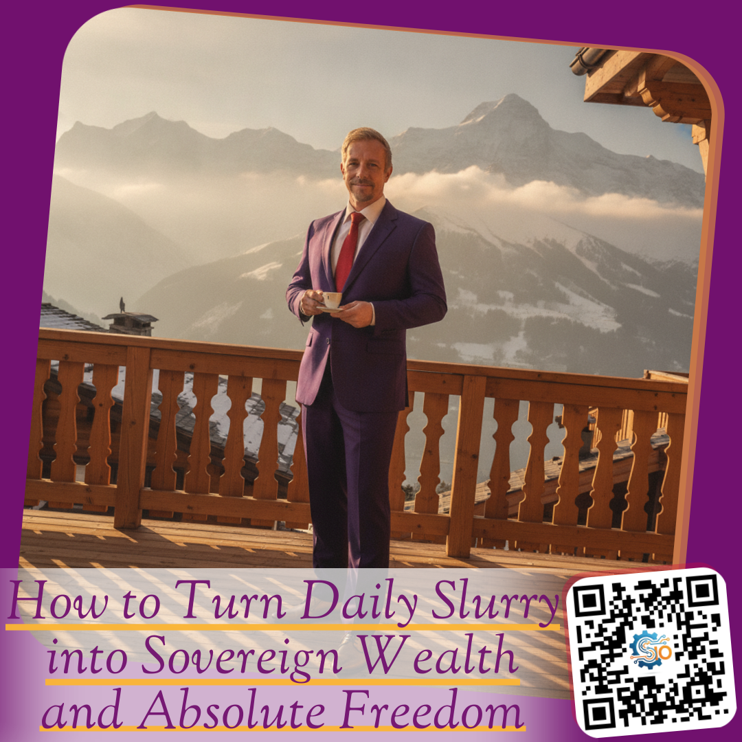 How to Turn Daily Slurry into Sovereign Wealth and Absolute Freedom
