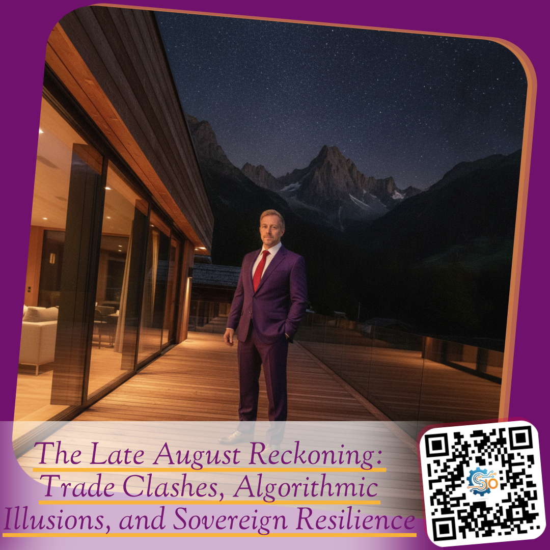 The Late August Reckoning: Trade Clashes, Algorithmic Illusions, and Sovereign Resilience