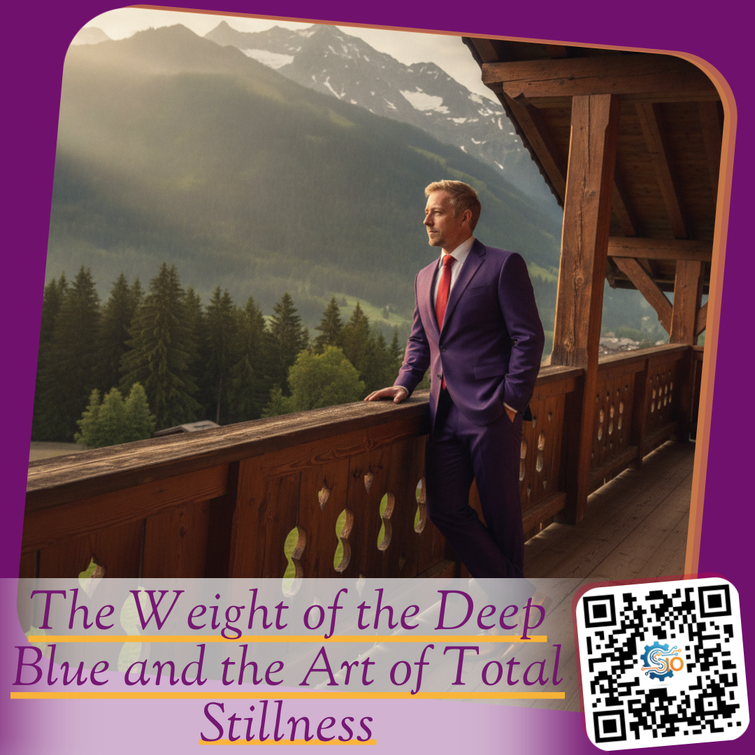 The Weight of the Deep Blue and the Art of Total Stillness